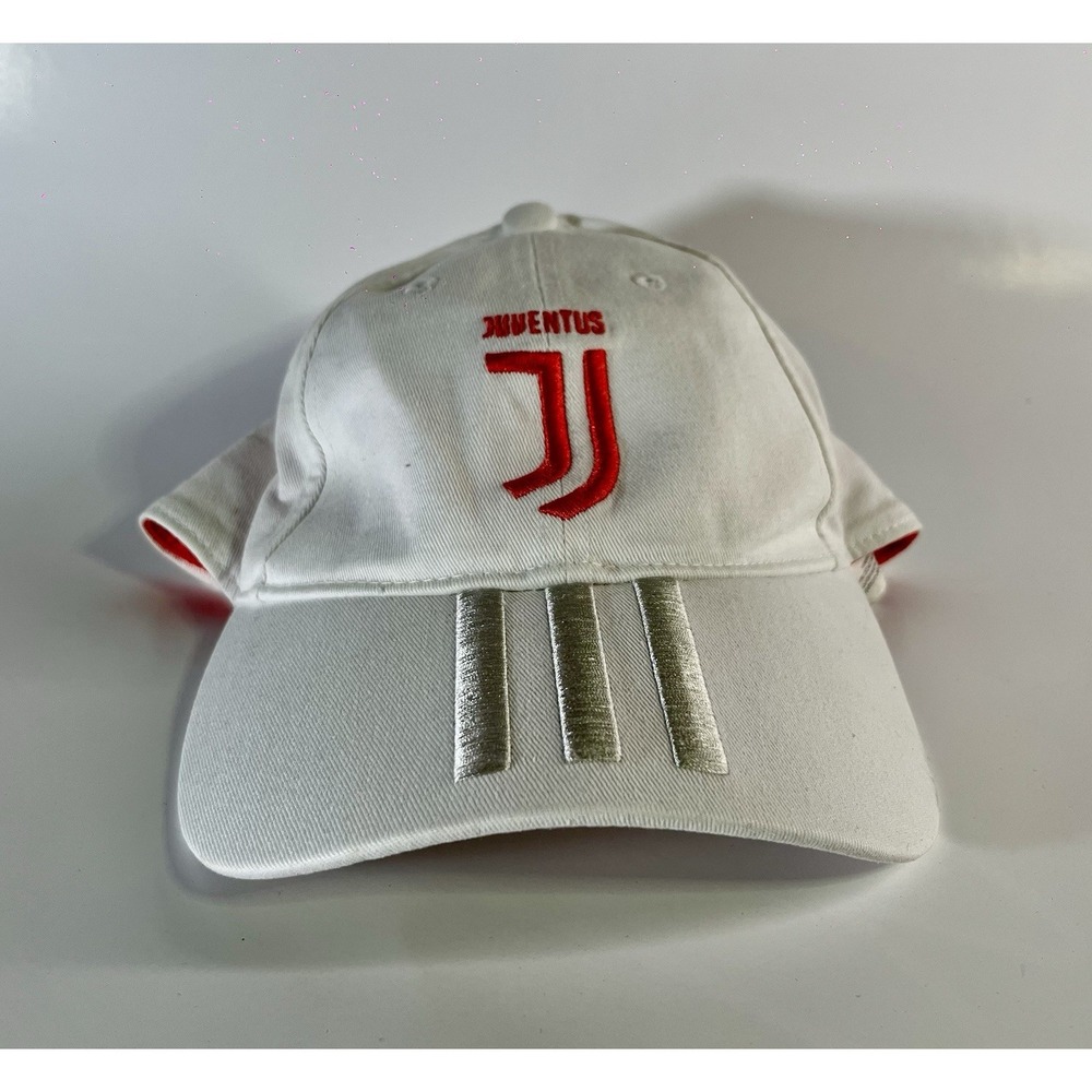 Adidas Juventus Futbol Club Hat Adjustable Embroidered FC Logo Cap